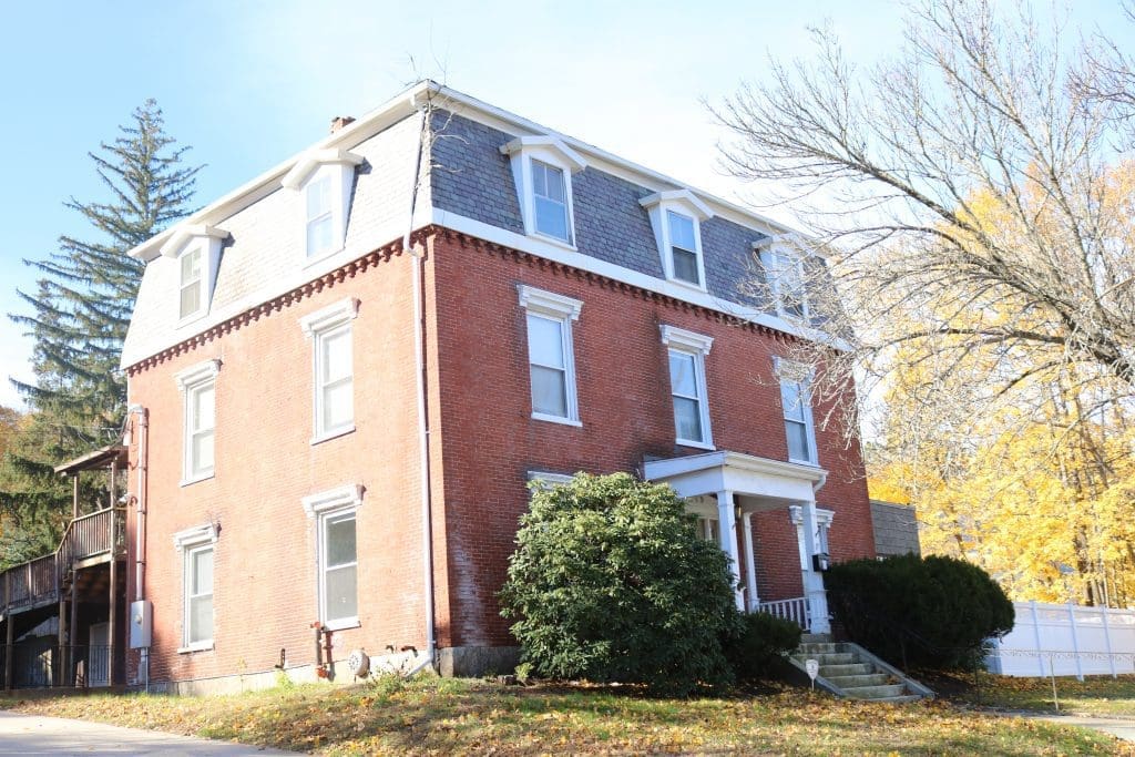 Front of the house at Forest Sober House, Worcester, MA