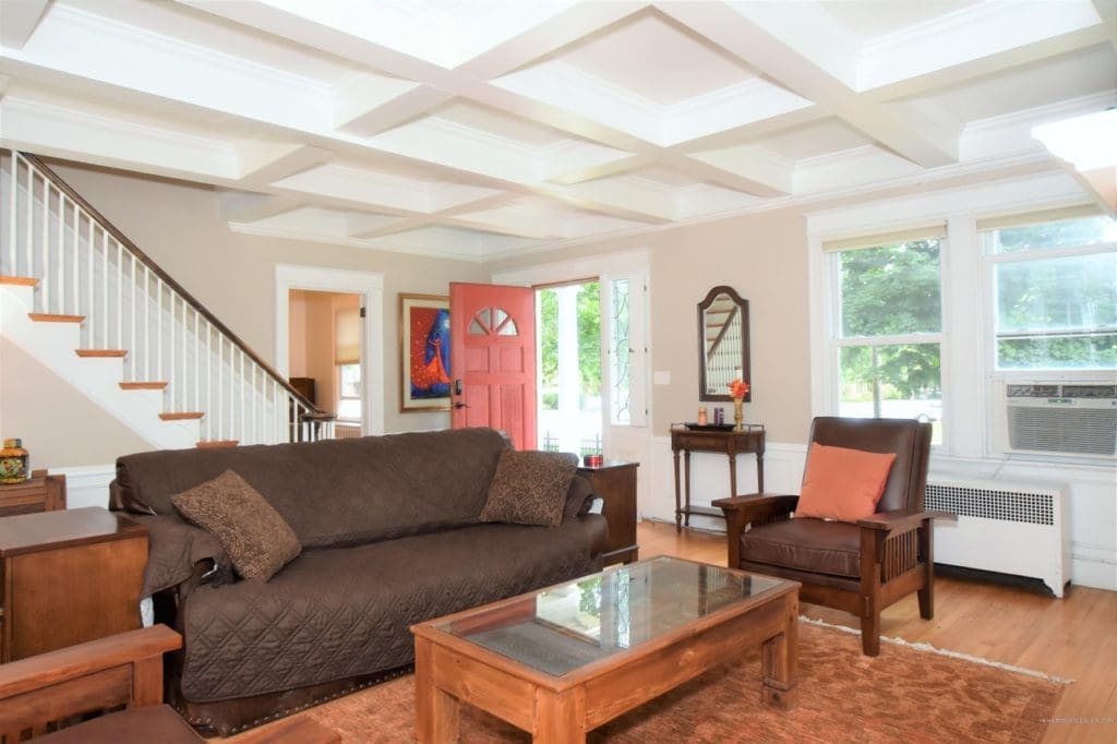 Living Area in MARR Certified Kismet Men's Recovery Residence in South Portland, Maine for Men | Vanderburgh Sober Living