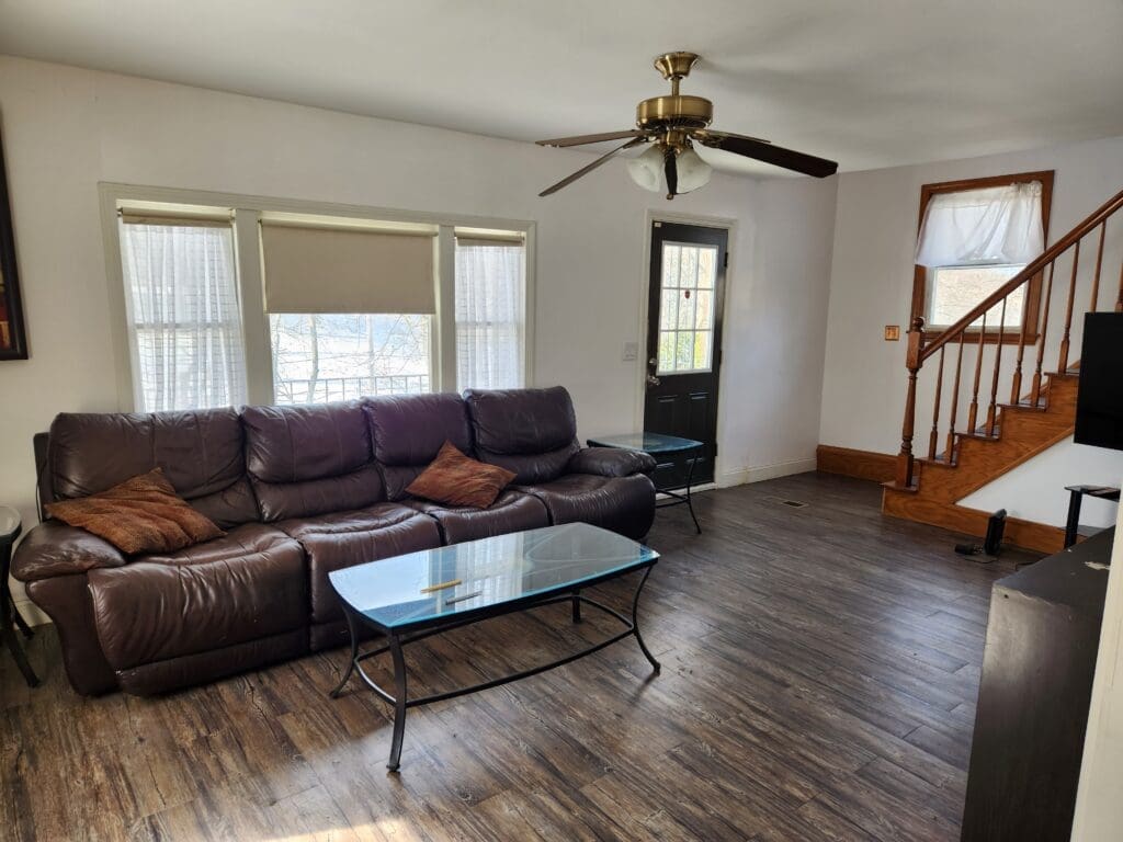 Living Room in Rogers Sober House in Lowell, Massachusetts