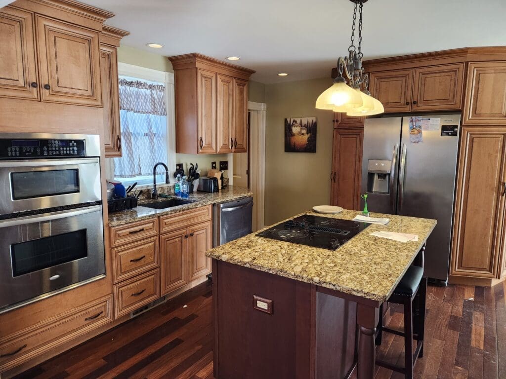 Kitchen in Rogers Addiction Recovery Sober House in Lowell, Massachusetts
