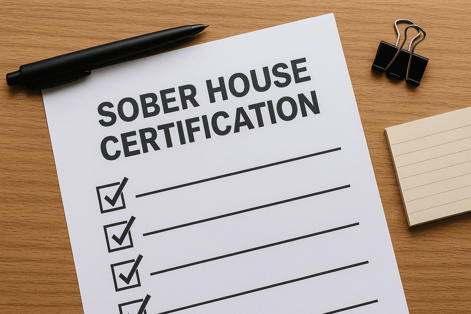 How to Certify a Sober House
