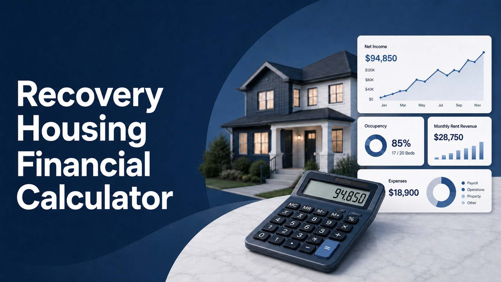Recovery Housing Financial Calculator: Get a Custom Projection for Your Sober Living Property