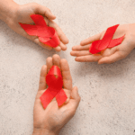 Alcohol Awareness Month concept with support for alcohol addiction recovery and sober living homes