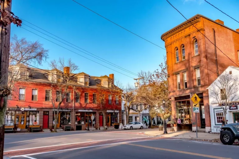 Downtown Windsor Locks, Connecticut - the community surrounding Creative Sober House