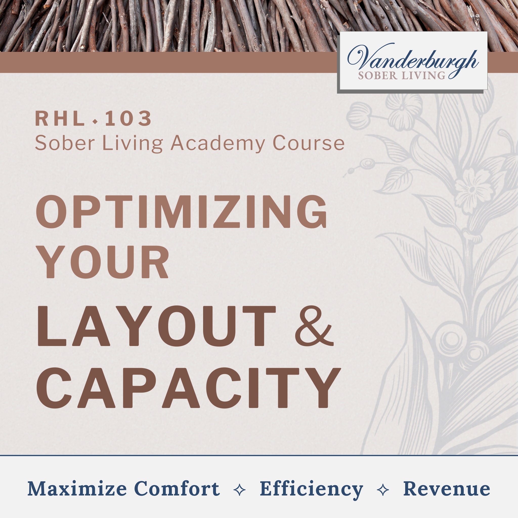 Optimizing Your Layout & Capacity | RHL-103