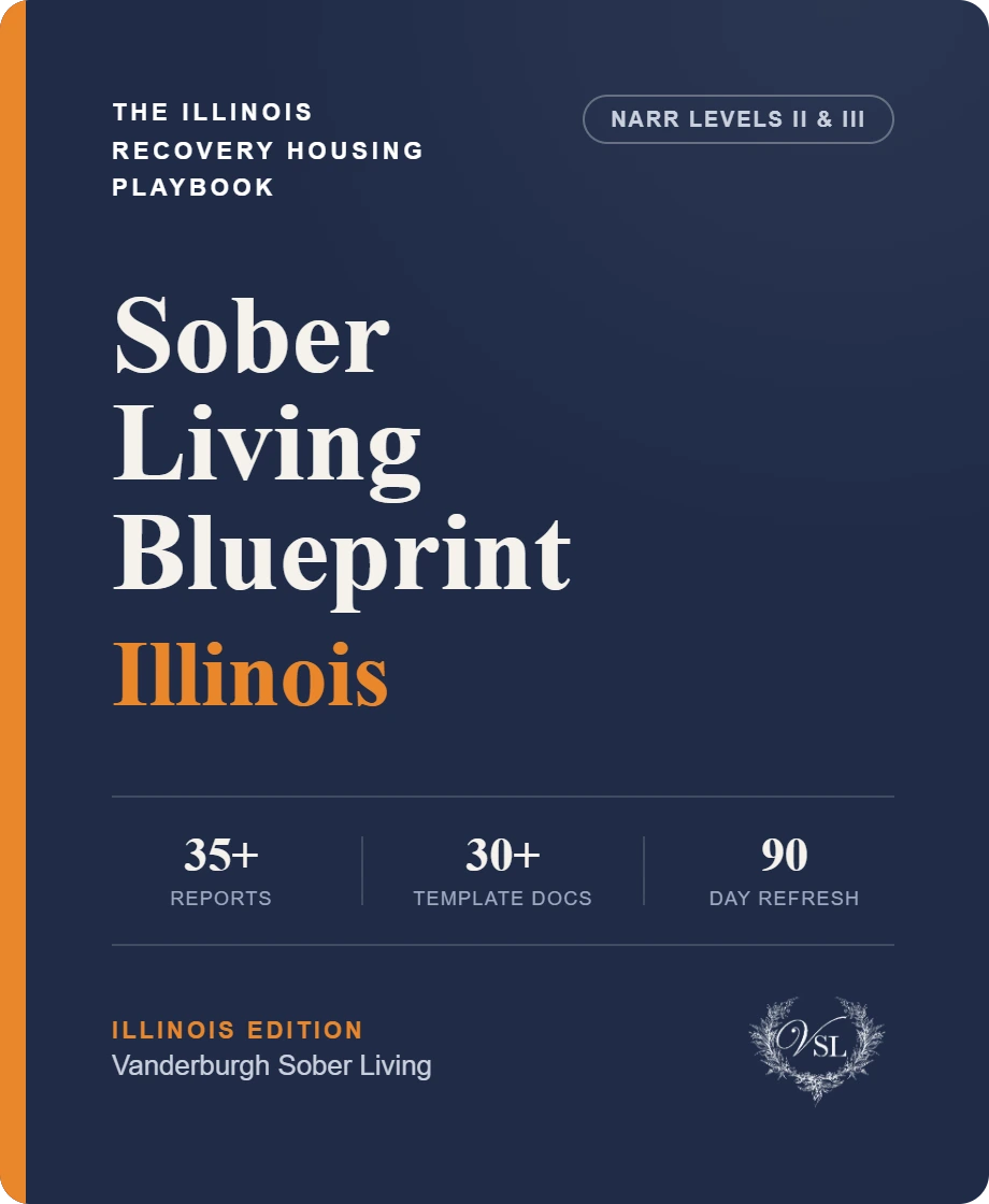 Illinois Sober Living Blueprint cover