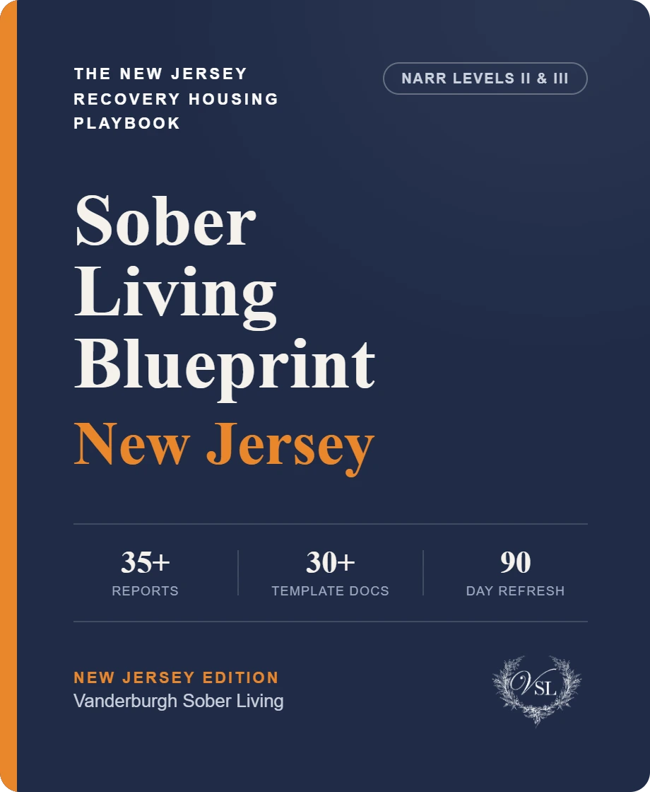New Jersey Sober Living Blueprint cover