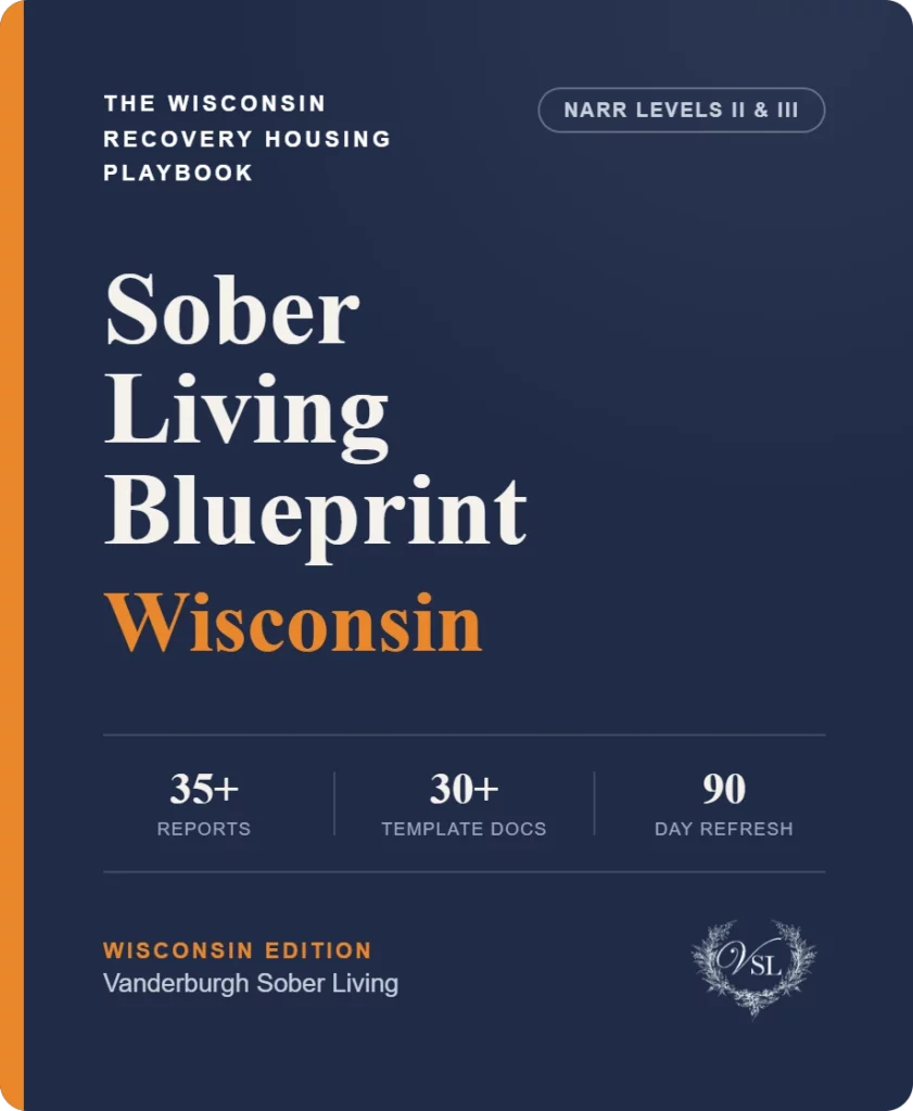 Wisconsin Sober Living Blueprint cover