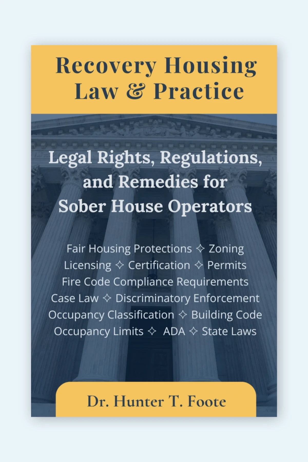 Recovery Housing Law & Practice book cover
