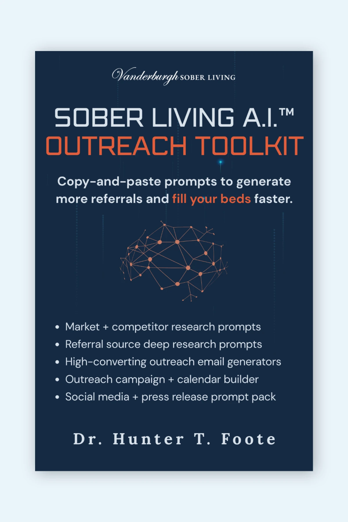 Sober Living A.I. Outreach Toolkit book cover
