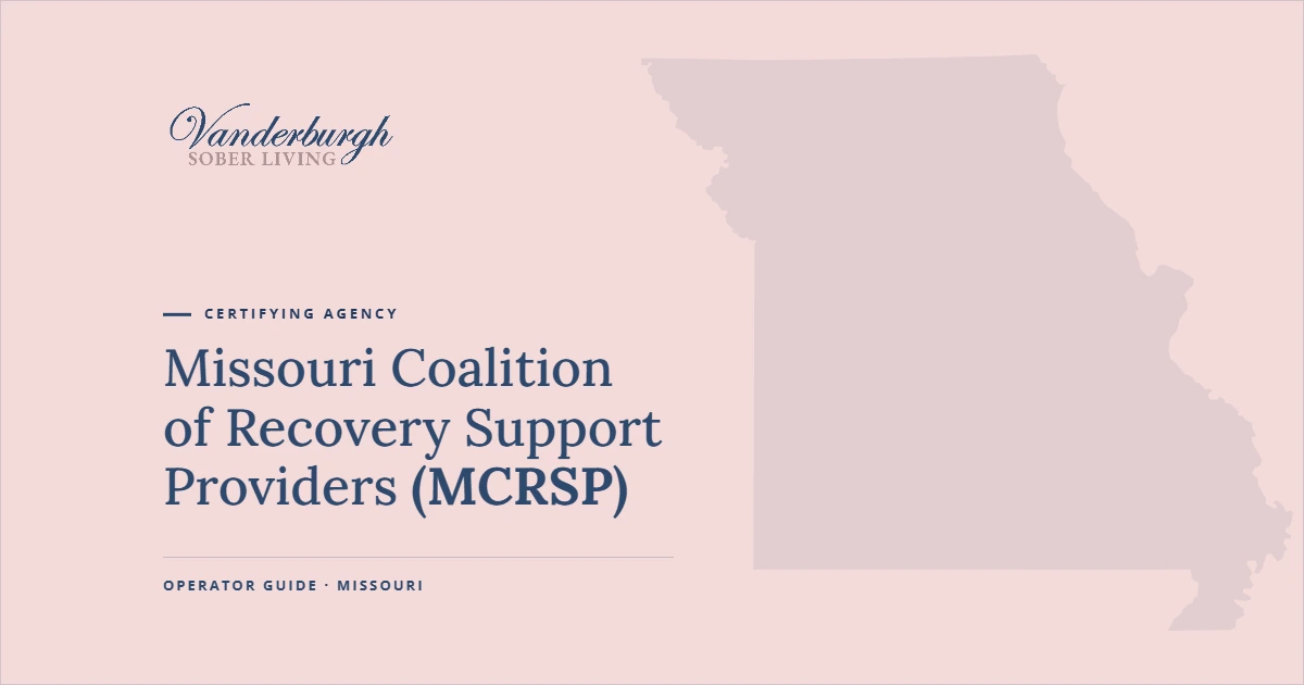 Featured image for The Missouri Coalition of Recovery Support Providers (MCRSP)