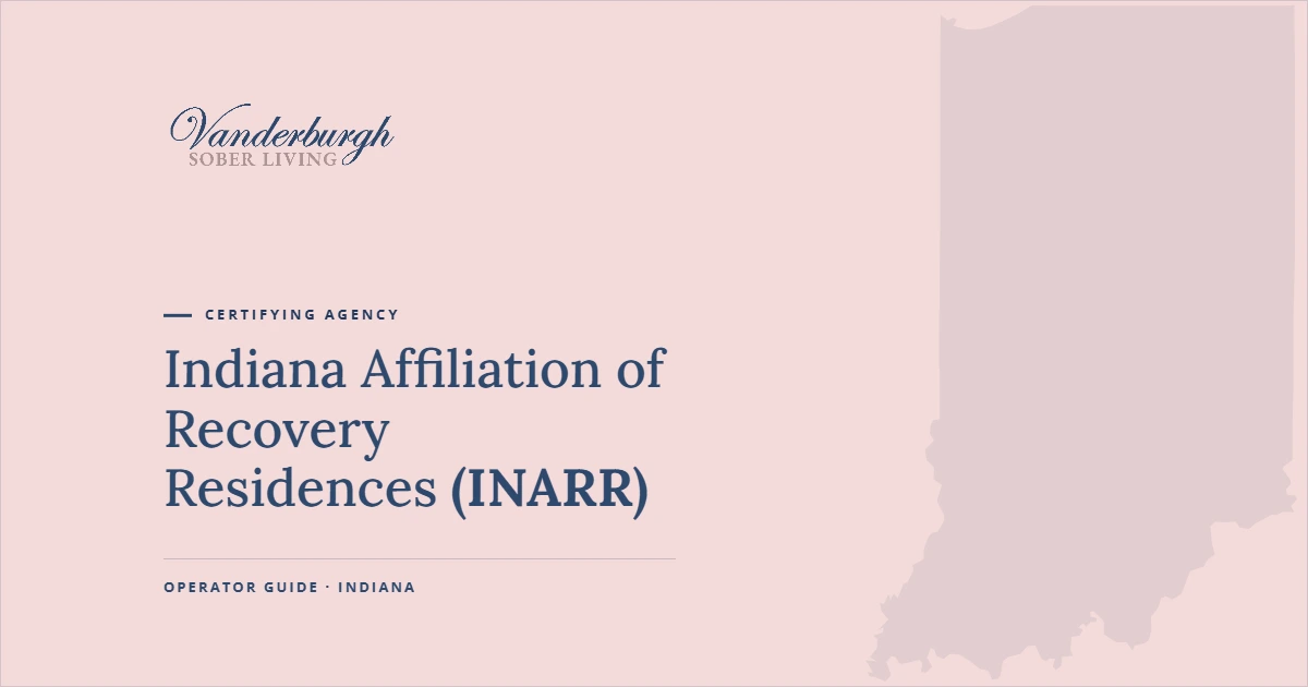 Featured image for The Indiana Affiliation of Recovery Residences (INARR)