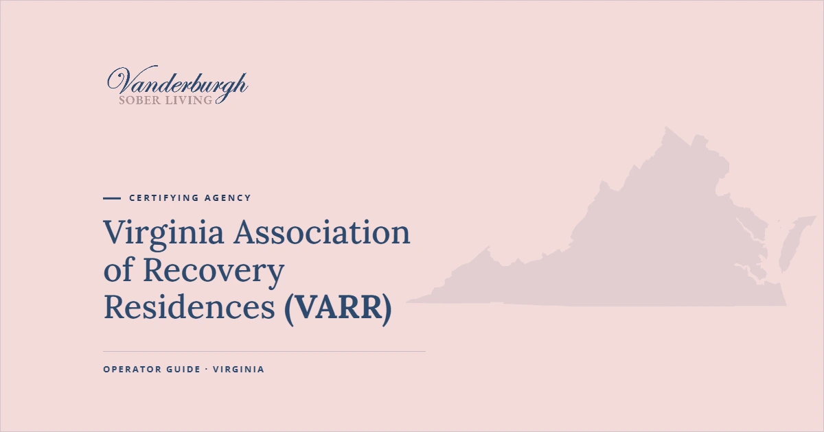 Featured image for The Virginia Association of Recovery Residences (VARR)