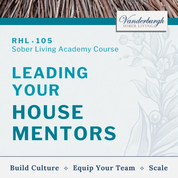Leading Your House Mentors, course RHL-105