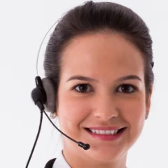 Remote intake coordinator on a headset